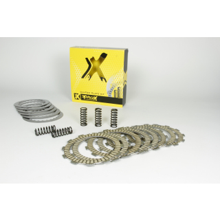 Clutch Plates Kit With Heavy Duty Springs & Cover Gasket – Fits Kawasaki KX250 1992-2007