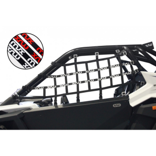 FILETS DE ROLL CAGE BLANC / NOIR XRW RZR PRO R