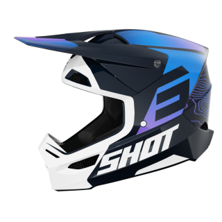 CASQUE SHOT FURIOUS APEX BLEU