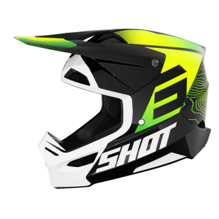 CASQUE SHOT FURIOUS APEX JAUNE