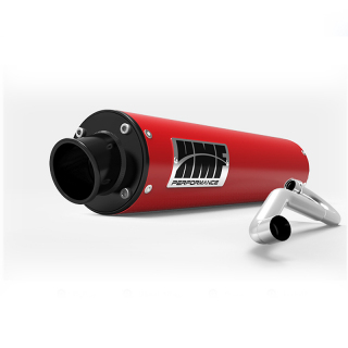 LIGNE D'ECHAPPEMENT HMF PERFORMANCE ROUGE / NOIR POUR YFZ450