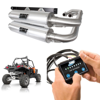 KIT HMF : BOITIER D'INJECTION ET LIGNE PERFORMANCE POUR RZR 900 XP