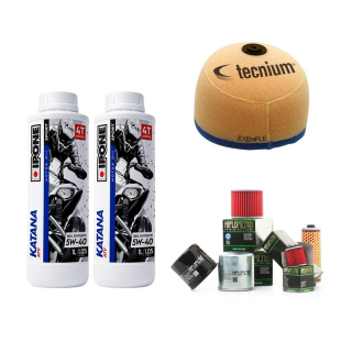 PACK VIDANGE (2L) IPONE 5W40 LTR450