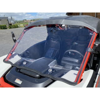 PARE-BRISE POLYCARBONATE POUR SEGWAY VILLAIN 1000 SX10 2024 A 2025