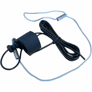 COUPE CIRCUIT A FOURCHETTE NOIR AVEC CORDON GRIS / Type : Normalement ouvert