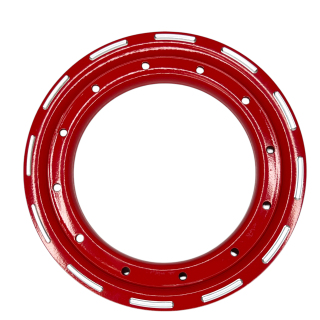 FRETTE ALU ROUGE TNC AVEC USINAGE POUR JANTE BEADLOCK EN 8 POUCES