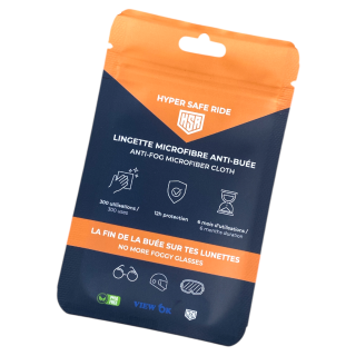 LINGETTE MICROFIBRE ANTI-BUÉE HYPER SAFE RIDE