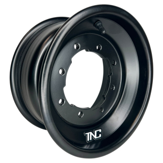 Jante TNC Racing double bords roulés noire mate 10x5 / DEPORT : 3+2 / 4x156 et 144