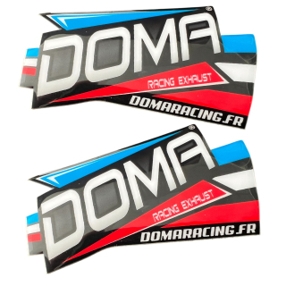 STICKER AUTOCOLLANT DE SILENCIEUX DOMA SERIE 2