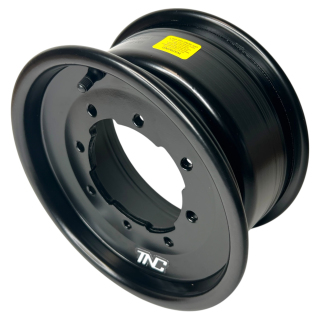 JANTES TNC RACING 10X5 DOUBLE ENTRAXE 4x144 / 4x156 DEPORT : 4+1 / NOIRE MAT 10MM