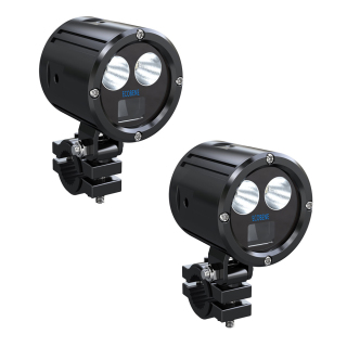 Feux Additionnels ECOBENE 2x30w Faisceau extra large Feux de jour / Longue portées à commande sans fil