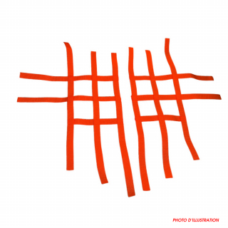 SANGLES DE NERF BAR XRW R1 rouge - CAN-AM DS 450EFI