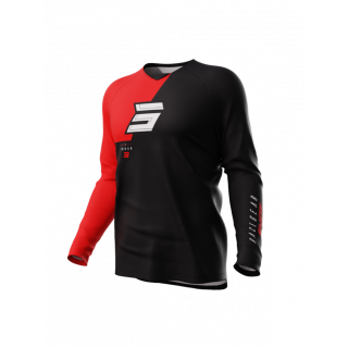 MAILLOT SHOT DRAW SQUAD ROUGE