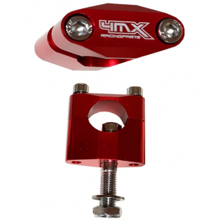 PONTET 28.6MM SUR AXE DE 12MM ROUGE POUR YFZ-R