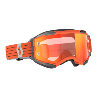 MASQUE SCOTT FURY ORANGE / GRIS ECRAN WORKS ORANGE