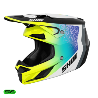CASQUE SHOT SPEED HYBRID NEON