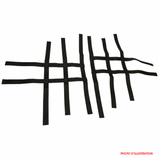 SANGLES DE NERF BAR XRW standard noires - SUZUKI LTZ 400