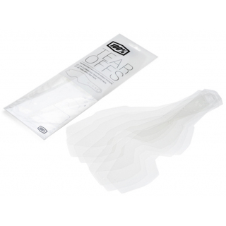 Pack de 20 tear offs 100% ECRAN 100% POUR RACECRAFT 1 , ACCURI 1 , STRATA 1 JUNIOR