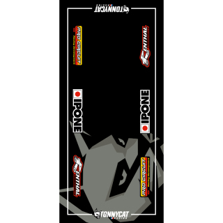 TAPIS MOTO ENVIRONNEMENTAL TONNYCAT RACING SPONSORS