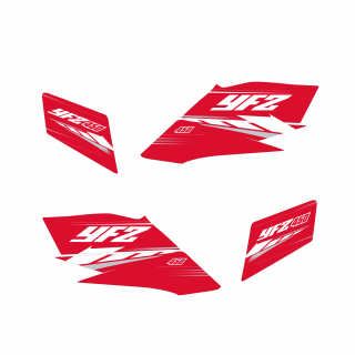MINI KIT DECO YAMAHA YFZ 450 ROUGE