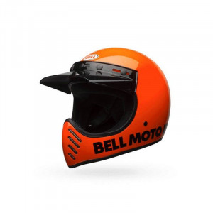 Casque BELL Moto-3 Classic orange