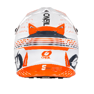 CASQUE O'ONEAL 5 SERIES TRACE BLANC/ORANGE