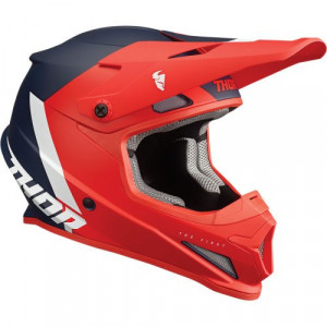 CASQUE THOR SECTOR CHEV ROUGE 2022