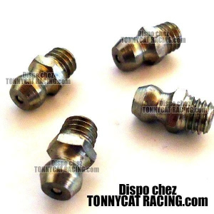 GRAISSEUR POUR  TRAIN AVANT ( LOT DE 4 ) Ø 6x1.00