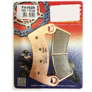 PLAQUETTES AVANT EBC FA452R SINTER POUR RZR 900 XP