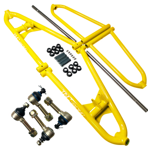 TRAIN AVANT LARGE RENFORCÉ JAUNE TNC RACING POUR YFZ450 ET 700 RAPTOR