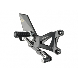 2017 R6 Lightech Rearsets Adjustable/foldable rear sets LIGHTECH standard and reverse selection ...