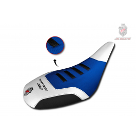 HOUSSE DE SELLE TONNYCAT 250 RAPTOR BLANC / BLEU / NOIR