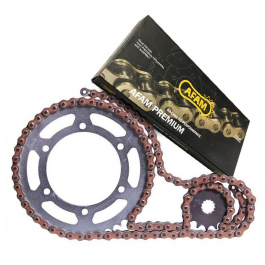 Kit Chaîne AFAM YFM 250 R Gold en 14-38 92 maillons A520XSR-