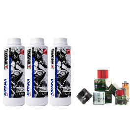 PACK VIDANGE  IPONE 100% SYNTHESE CAN AM RENEGADE / OUTLANDER