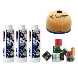 PACK VIDANGE (3L) IPONE 5W40 LTZ400 (tous)