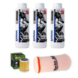 PACK VIDANGE 10W40 Ipone / TwinAir 350 RAPTOR