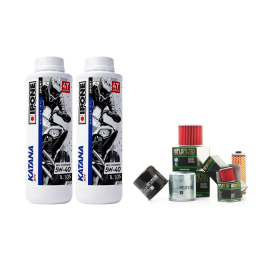 PACK VIDANGE  IPONE 100% SYNTHESE CAN AM RENEGADE / OUTLANDER