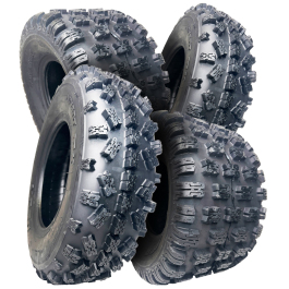PACK PNEUS QUAD CROSS OBOR ADVENT MX DURE 20x6-10 & 18x10-8