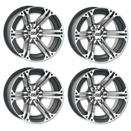 PACK JANTES QUAD ITP SS212 MACHINED 14X6 - 4X137 deport 4+2