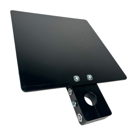 PACK : PLAQUE NUMERO NOIRE ET SUPPORT DE PLAQUE